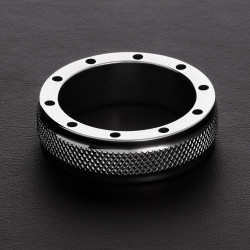 Triune Cockring Cool and Knurl 15mm